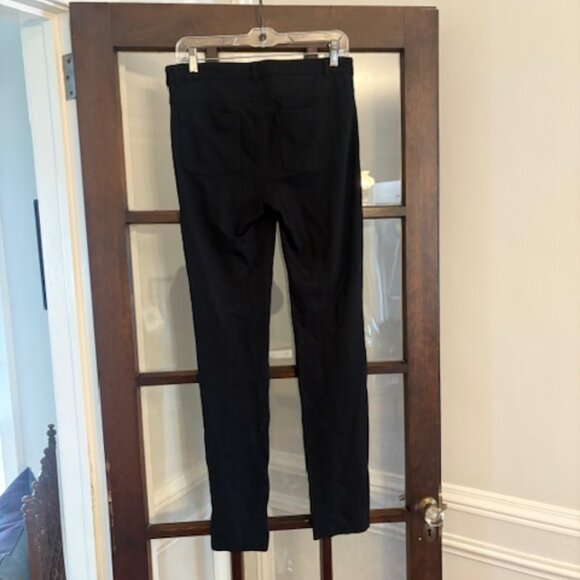 Athleta Black Straight Leg Travel Pant, Size 8 - Picture 3 of 5